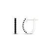 Load image into Gallery viewer, 0.25-carat-black-diamond-huggie-hoop-earrings-in-white-gold-FDEAR11260GBLACKANGLE2-0.25-NL-WG