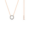 Load image into Gallery viewer, 0.25-carat-circle-round-black-diamond-pendant-in-rose-gold-FDPD11271GBLACKANGLE2-0.25CT_20-NL-RG