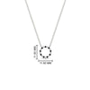 Load image into Gallery viewer, 0.25-carat-circle-round-black-diamond-pendant-in-white-gold-FDPD11271GBLACKANGLE1-0.25CT_20-NL-WG-HW