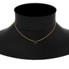 Load image into Gallery viewer, 0.25-carat-circle-round-black-diamond-pendant-in-yellow-gold-FDPD11271GBLACKNECK-0.25CT_20-NL-YG