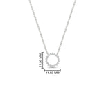 Load image into Gallery viewer, 0.25-carat-circle-round-diamond-pendant-in-FDPD11271-0.25CT -NL-WG
