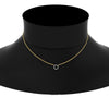 Load image into Gallery viewer, 0.25-carat-circle-round-diamond-pendant-in-yellow-gold-FDPD11271NECK-0.25CT_20-NL-YG