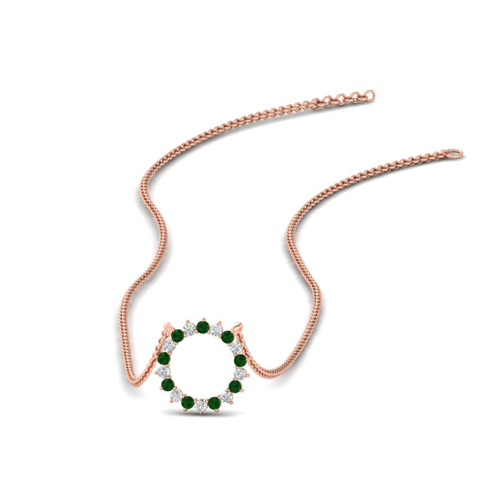 0.25-carat-circle-round-emerald-pendant-in-FDPD11271GEMGR-0.25CT -NL-RG