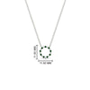 Load image into Gallery viewer, 0.25-carat-circle-round-emerald-pendant-in-white-gold-FDPD11271GEMGRANGLE1-0.25CT_20-NL-WG-HW