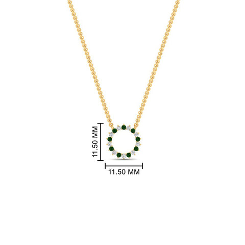 0.25-carat-circle-round-emerald-pendant-in-yellow-gold-FDPD11271GEMGRANGLE1-0.25CT_20-NL-YG-HW