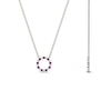 Load image into Gallery viewer, 0.25-carat-circle-round-pink-sapphire-pendant-in-white-gold-FDPD11271GSADRPIANGLE2-0.25CT_20-NL-WG