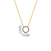Load image into Gallery viewer, 0.25-carat-circle-round-ruby-pendant-in-yellow-gold-FDPD11271GRUDRANGLE1-0.25CT_20-NL-YG-HW