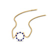 Load image into Gallery viewer, 0.25-carat-circle-round-sapphire-pendant-in-yellow-gold-FDPD11271GSABL-0.25CT_20-NL-YG