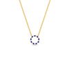 Load image into Gallery viewer, 0.25-carat-circle-round-sapphire-pendant-in-yellow-gold-FDPD11271GSABLANGLE1-0.25CT_20-NL-YG