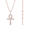 Load image into Gallery viewer, 0.25-carat-diamond-ankh-cross-pendant-in-FDPD11003-NL-RG