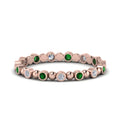 Thumbnail 55 - 0.25-carat-diamond-bezel-bead-wedding-band-with-emerald-in-rose-gold-FDEWB123630RO(1.50MM)GEMGR-NL-RG.jpg