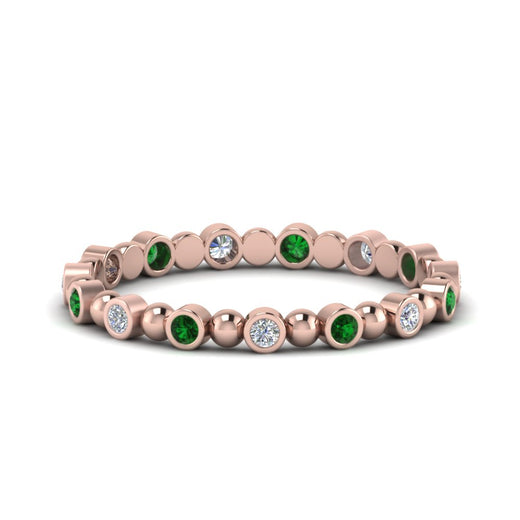 0.25-carat-diamond-bezel-bead-wedding-band-with-emerald-in-rose-gold-FDEWB123630RO(1.50MM)GEMGR-NL-RG.jpg