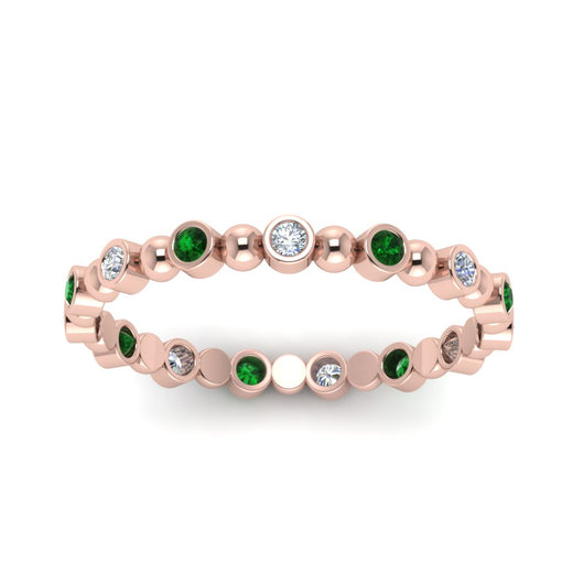 0.25-carat-diamond-bezel-bead-wedding-band-with-emerald-in-rose-gold-FDEWB123630RO(1.50MM)GEMGR-NL-RG.jpg