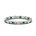 Thumbnail 51 - 0.25-carat-diamond-bezel-bead-wedding-band-with-emerald-in-white-gold-FDEWB123630RO(1.50MM)GEMGR-NL-WG.jpg
