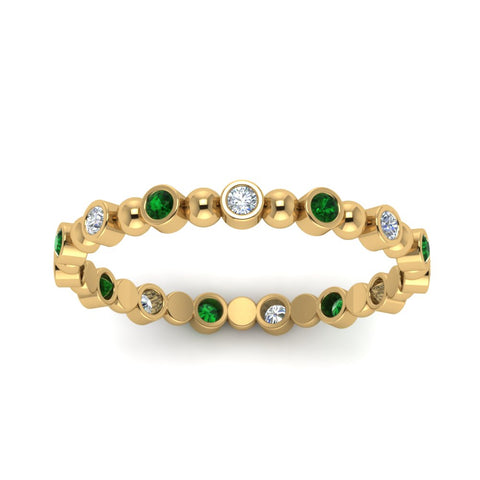 0.25-carat-diamond-bezel-bead-wedding-band-with-emerald-in-yellow-gold-FDEWB123630RO(1.50MM)GEMGR-NL-YG.jpg