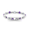 Load image into Gallery viewer, 0.25-carat-diamond-bezel-bead-wedding-band-with-purple-topaz-in-white-gold-FDEWB123630RO(1.50MM)GVITO-NL-WG.jpg