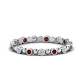 Thumbnail 2 - 0.25-carat-diamond-bezel-bead-wedding-band-with-ruby-in-white-gold-FDEWB123630RO(1.50MM)GRUDR-NL-WG.jpg