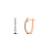 Load image into Gallery viewer, 0.25-carat-diamond-huggie-hoop-earrings-in-rose-gold-FDEAR11260ANGLE2-0.25-NL-RG