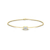 Load image into Gallery viewer, 0.25 Ct. Bezel Set Emerald Chain Bracelet