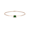 Thumbnail 15 - 0.25-carat-emerald-cut-emerald-bezel-set-chain-bracelet-in-rose-gold-FD-BRC11133EMGEMGRANGLE2-0.25CT-NL-RG