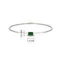 Thumbnail 36 - 0.25-carat-emerald-cut-emerald-bezel-set-chain-bracelet-in-white-gold-FD-BRC11133EMGEMGRANGLE2-0.25CT-NL-WG-HW