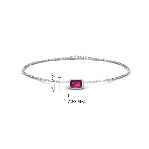 0.25-carat-emerald-cut-pink-sapphire-bezel-set-chain-bracelet-in-white-gold-FD-BRC11133EMGSADRPIANGLE2-0.25CT-NL-WG-HW