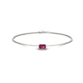 Thumbnail 31 - 0.25-carat-emerald-cut-pink-sapphire-bezel-set-chain-bracelet-in-white-gold-FD-BRC11133EMGSADRPIANGLE2-0.25CT-NL-WG