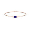 Load image into Gallery viewer, 0.25 Ct. Bezel Set Emerald Chain Bracelet