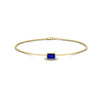Load image into Gallery viewer, 0.25 Ct. Bezel Set Emerald Chain Bracelet