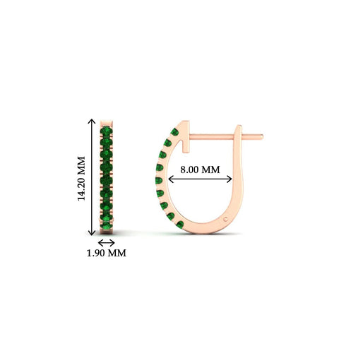 0.25-carat-emerald-huggie-hoop-earrings-in-rose-gold-FDEAR11260GEMGRANGLE2-0.25-NL-RG