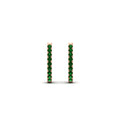 Thumbnail 78 - 0.25-carat-emerald-huggie-hoop-earrings-in-rose-gold-FDEAR11260GEMGRANGLE2-0.25-NL-RG