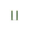 Load image into Gallery viewer, 0.25-carat-emerald-huggie-hoop-earrings-in-yellow-gold-FDEAR11260GEMGRANGLE2-0.25-NL-YG