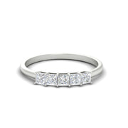 0.25-carat-princess-cut-5-stone-wedding-band-in-white-gold-FD8008PRB-0.25CT-NL-WG
