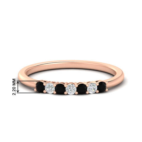 0.25-carat-round-black-diamond-7-stone-wedding-band-in-rose-gold-FD8008B7GBLACK-0.25CT-NL-RG-HW