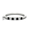 Load image into Gallery viewer, 0.25-carat-round-black-diamond-7-stone-wedding-band-in-white-gold-FD8008B7GBLACK-0.25CT-NL-WG-HW