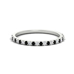 Load image into Gallery viewer, 0.25-carat-round-black-diamond-wedding-ring-in-white-gold-FD8370GBLACK-0.25CT-NL-WG.jpg
