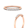 Load image into Gallery viewer, 0.25-carat-round-diamond-7-stone-wedding-band-in-rose-gold-FD8008B7ANGLE3-0.25CT-NL-RG