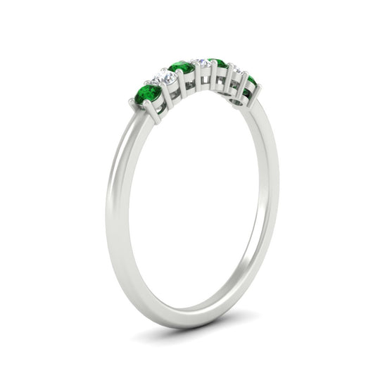 0.25-carat-round-emerald-7-stone-wedding-band-in-white-gold-FD8008B7GEMGRANGLE2-0.25CT-NL-WG