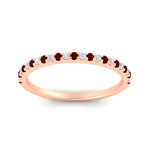 Load image into Gallery viewer, 0.25-carat-round-ruby-wedding-ring-in-rose-gold-FD8370GRUDRANGLE5-0.25CT-NL-RG.jpg
