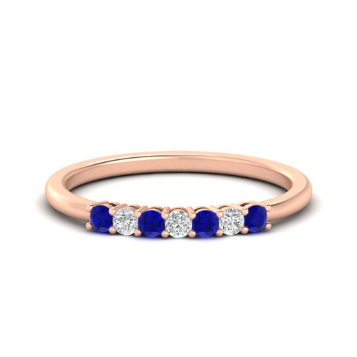 0.25-carat-round-sapphire-7-stone-wedding-band-in-rose-gold-FD8008B7GSABL-0.25CT-NL-RG
