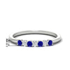 Load image into Gallery viewer, 0.25-carat-round-sapphire-7-stone-wedding-band-in-white-gold-FD8008B7GSABL-0.25CT-NL-WG-HW