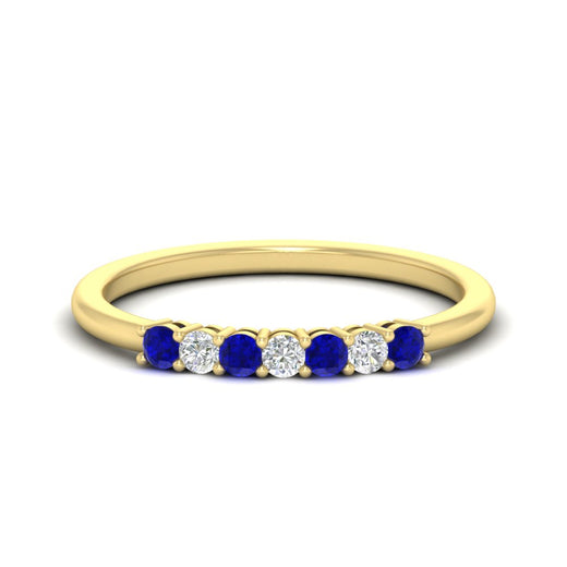 0.25-carat-round-sapphire-7-stone-wedding-band-in-yellow-gold-FD8008B7GSABL-0.25CT-NL-YG