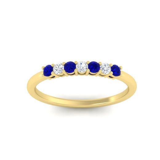 0.25-carat-round-sapphire-7-stone-wedding-band-in-yellow-gold-FD8008B7GSABLANGLE5-0.25CT-NL-YG