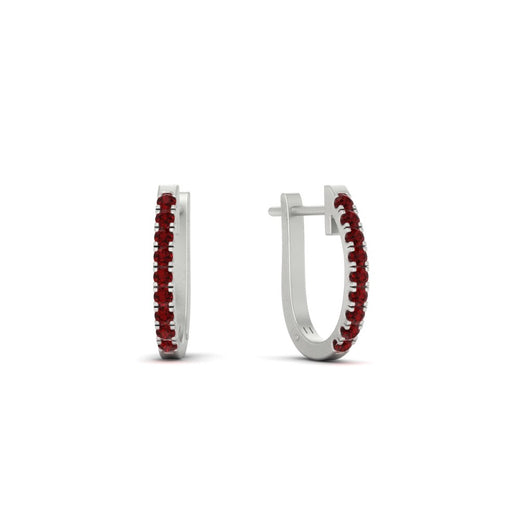 0.25-carat-ruby-huggie-hoop-earrings-in-white-gold-FDEAR11260GRUDRANGLE2-0.25-NL-WG