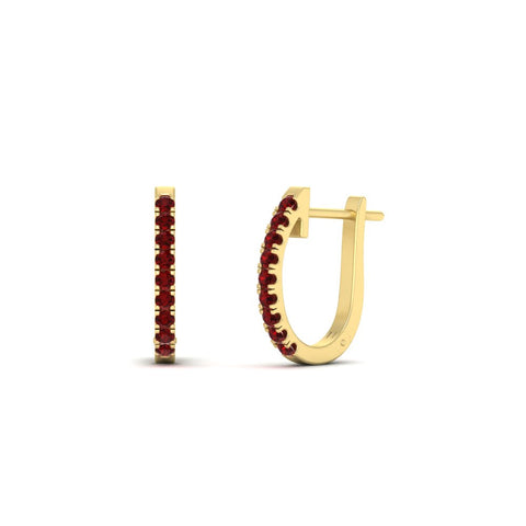 0.25-carat-ruby-huggie-hoop-earrings-in-yellow-gold-FDEAR11260GRUDRANGLE2-0.25-NL-YG
