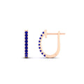 Thumbnail 39 - 0.25-carat-sapphire-huggie-hoop-earrings-in-rose-gold-FDEAR11260GSABLANGLE2-0.25-NL-RG