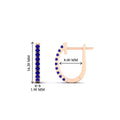 Thumbnail 40 - 0.25-carat-sapphire-huggie-hoop-earrings-in-rose-gold-FDEAR11260GSABLANGLE2-0.25-NL-RG