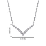 Load image into Gallery viewer, 0.25-carat-v-affordable-diamond-necklace-in-FDNK8068ANGLE1-0.25-CT-NL-WG

