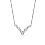 Load image into Gallery viewer, 0.25-carat-v-affordable-diamond-necklace-in-FDNK8068ANGLE1-0.25-CT-NL-WG
