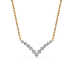 Load image into Gallery viewer, 0.25-carat-v-affordable-diamond-necklace-in-FDNK8068ANGLE1-0.25-CT-NL-YG
